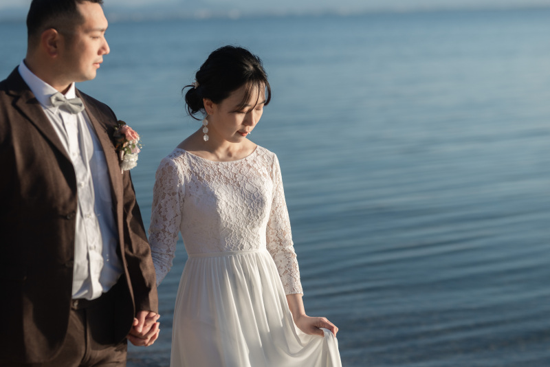 【2月末までの限定プラン】最短納品3日。琵琶湖ロケーションフォトプラン+スタジオ撮影付きデータ200カット保証。