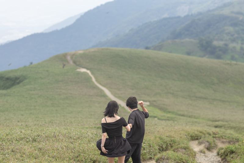 new!【蓬莱山&琵琶湖】★滋賀の雄大な大自然を二人占め★湖と山のフォトウェディングを。蓬莱山&琵琶湖ロケーションフォト。