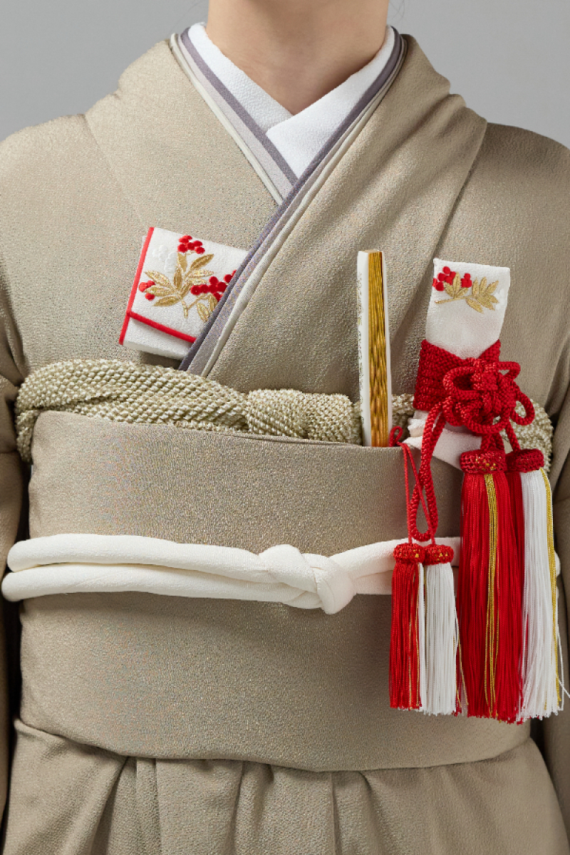 掛下コーディネート茶色　重衿モカグレー1