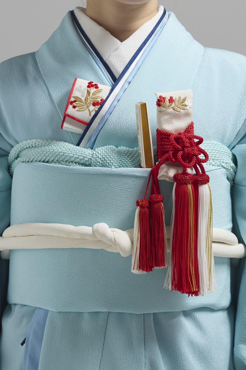 掛下コーディネート水色　重衿紺銀2