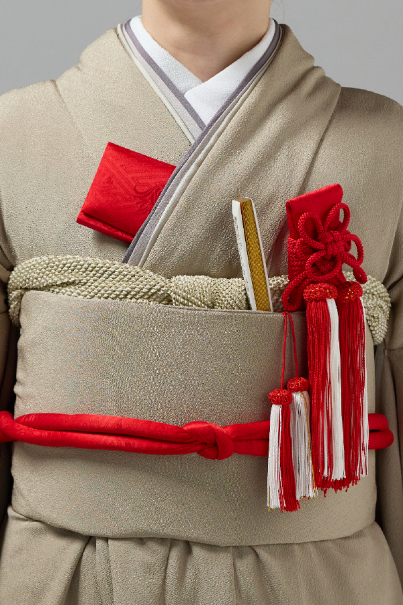 掛下コーディネート茶色　重衿モカグレー1