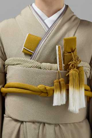 掛下コーディネート茶色　重衿モカグレー1