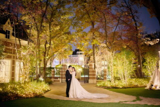 Nighttime Wedding Photoshoot