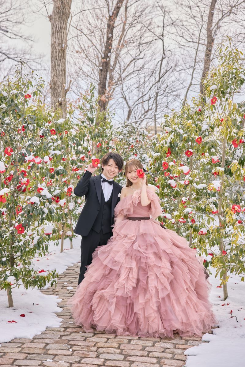 この日だけの雪景色