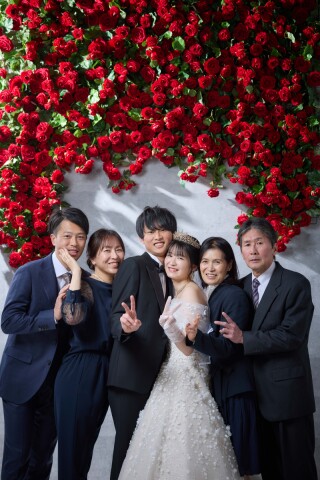 両家ご家族様で記念の撮影を！！