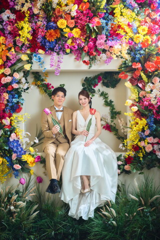 WDとCDの洋装2点撮影