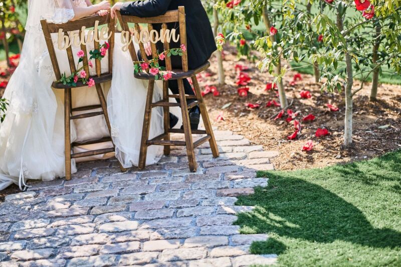 カメリアが彩るガーデンロケーション