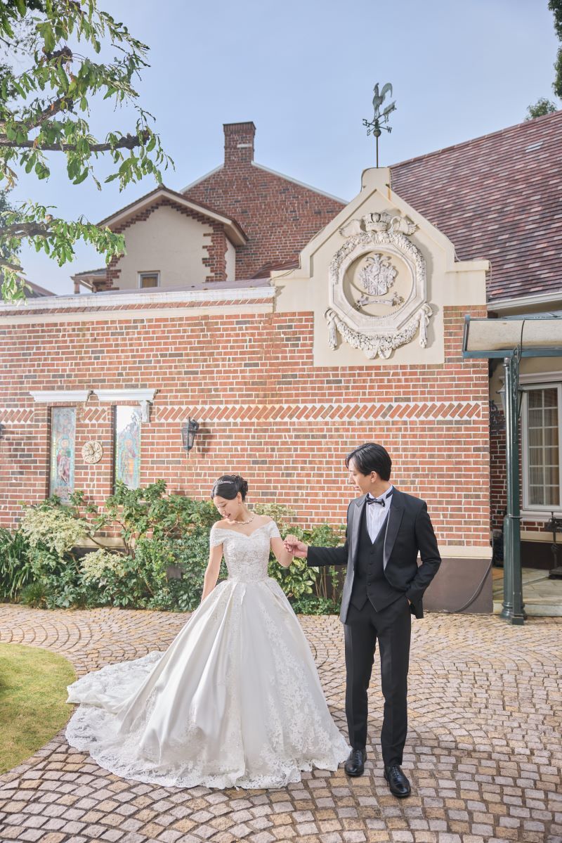 緑が多い自然の中で撮影したい方はガーデンが◎