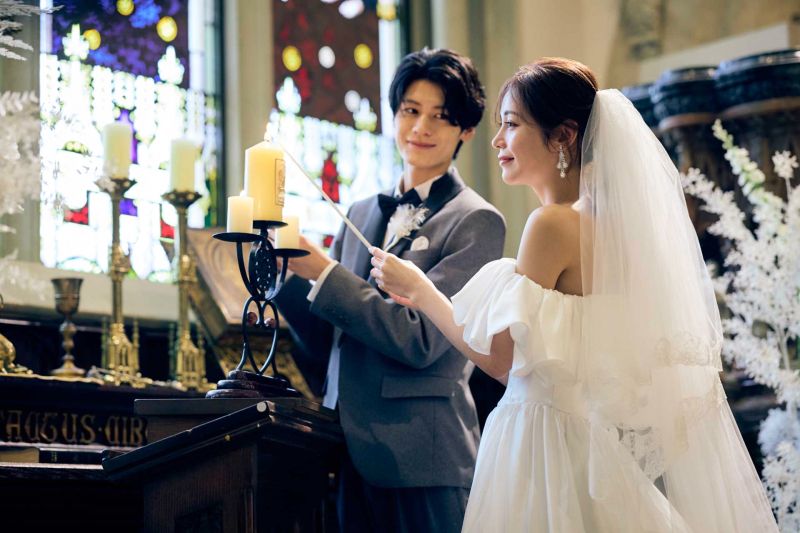 大聖堂で叶える一枚