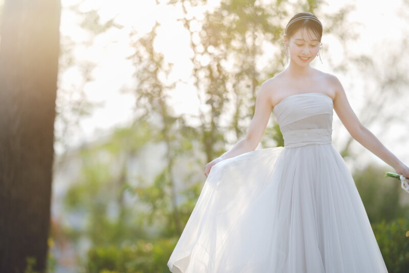 自然体で輝くソロフォト