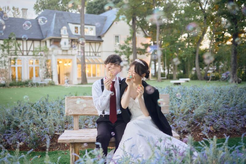 季節によって異なる顔を見せるガーデン撮影