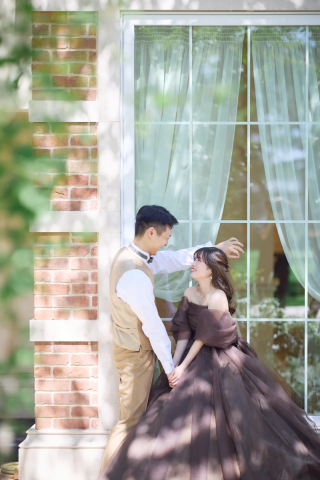 自然光×スタジオライティングで叶える、多幸感フォトウェディング