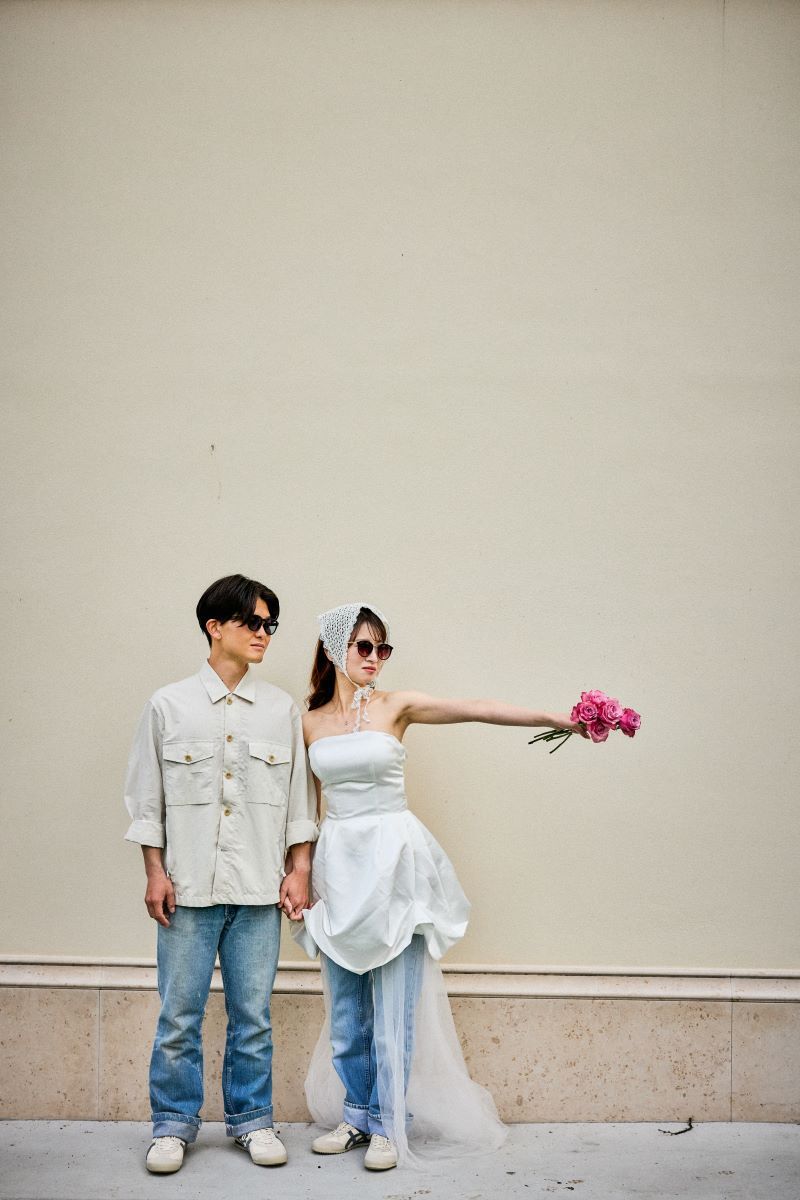 dress&times;denim&times;sunglasses