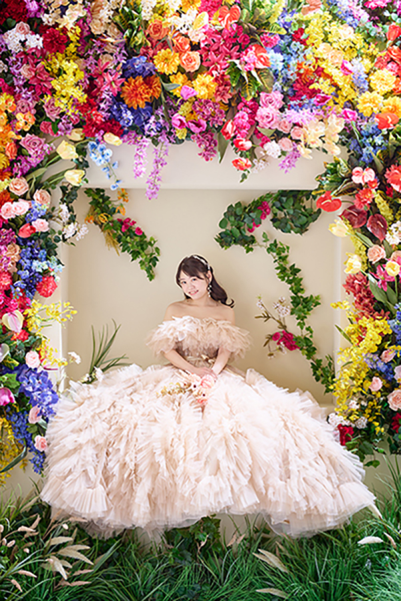 ふわふわドレスで叶える、私だけの瞬間！