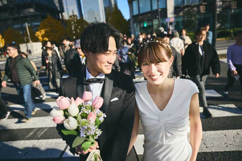 丸の内 オシャレな街並み