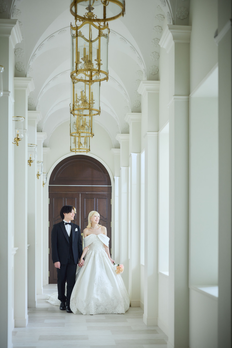 お二人らしい落ち着いた印象で