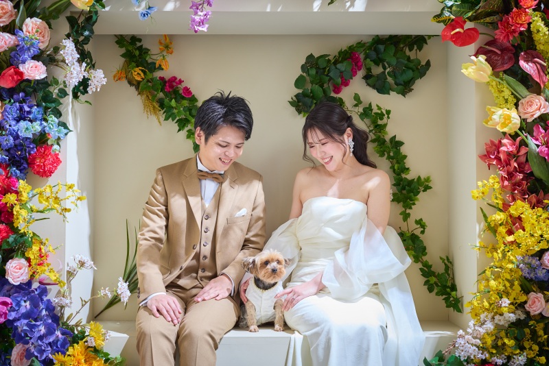 一緒に撮影できるスポットは室内にも有ります！