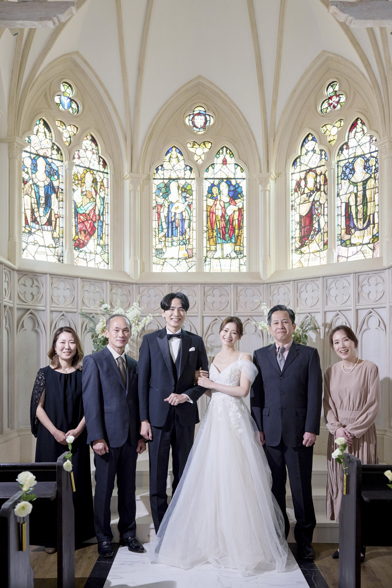 ご会食×ご両家様との撮影も!