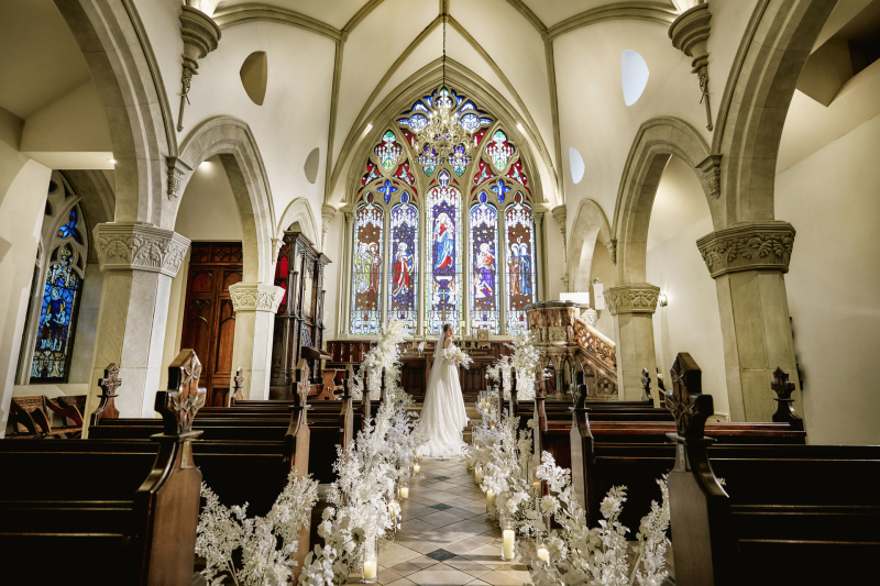 19世紀の伝統を継ぐセント・グラストンベリチャペル