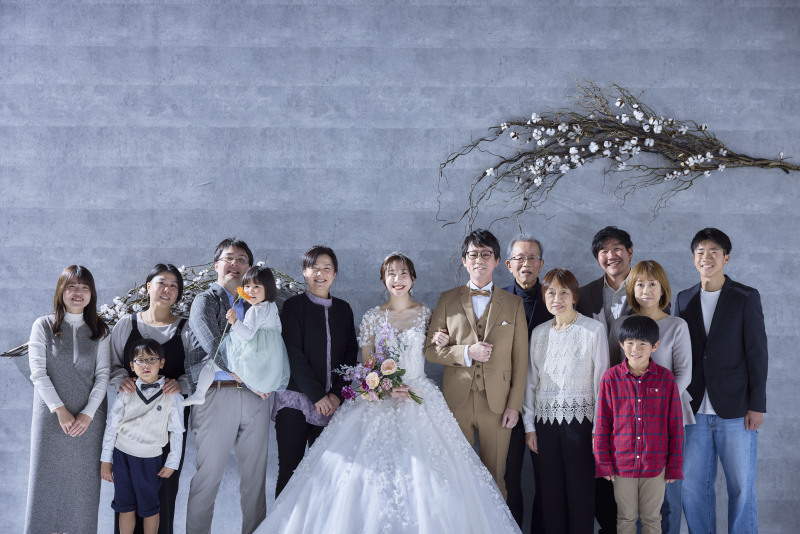 ご両家ご家族様での撮影も！
