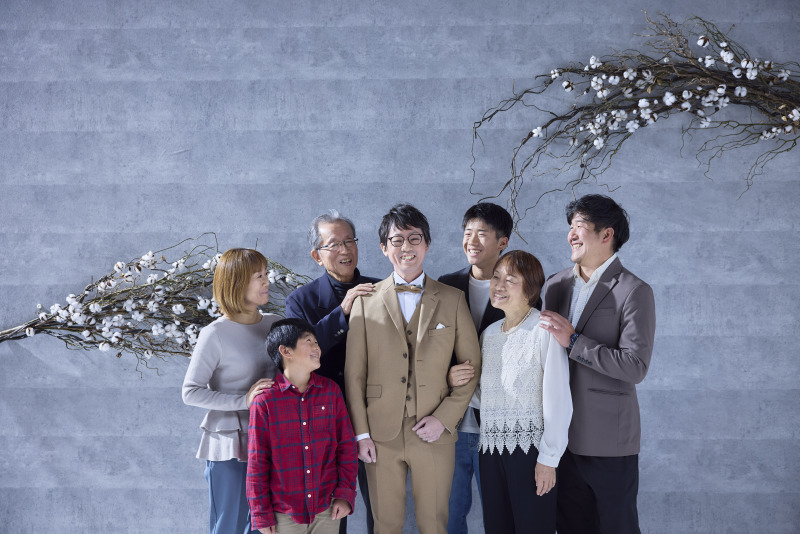Studio Merlin_家族・友人を撮影に呼べる