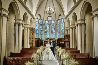 ステンドグラスでの撮影が叶う！