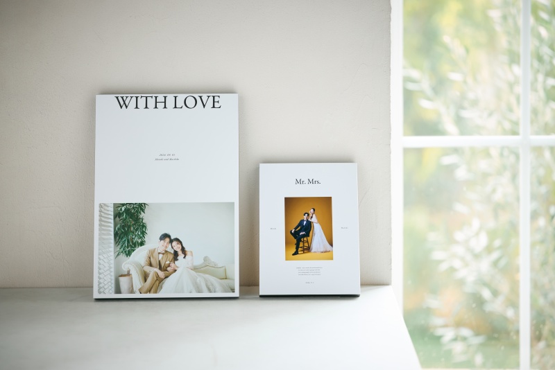 余白が可愛い木製パネル