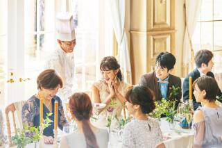 結婚式クオリティのフレンチフルコースが堪能できる