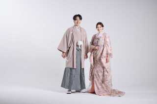 新郎新婦 和装着付け