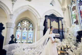 ロケーション撮影　結婚式場キャメロットヒルズ