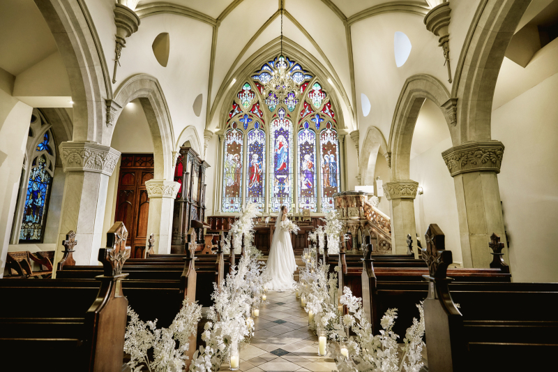 本格大聖堂＆ガーデンでの撮影