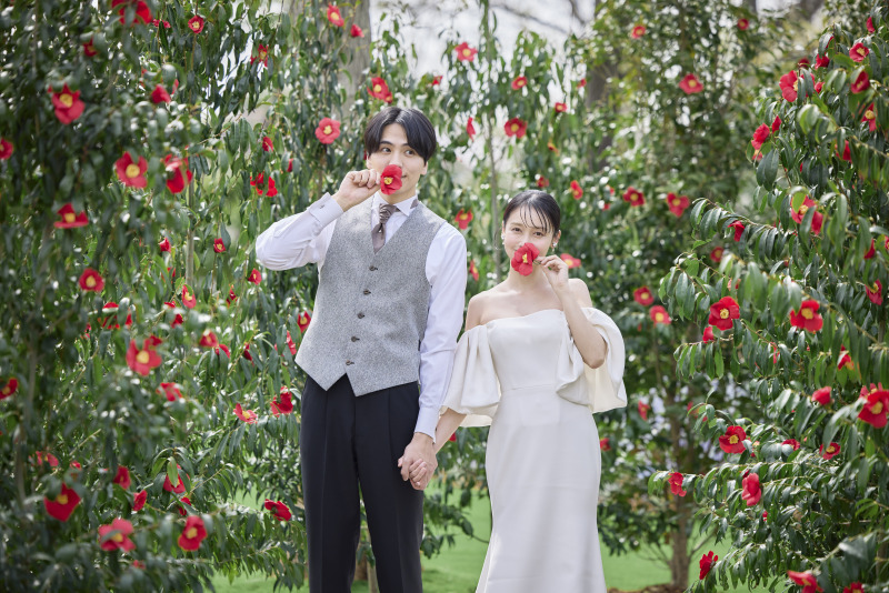 Studio Merlin_ガーデンで撮影できる