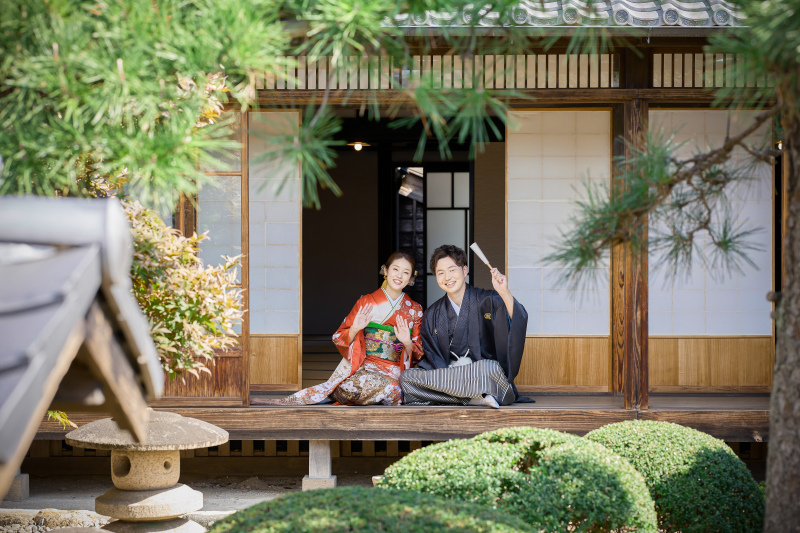 寺院だけでない、室内撮影もプラン内!