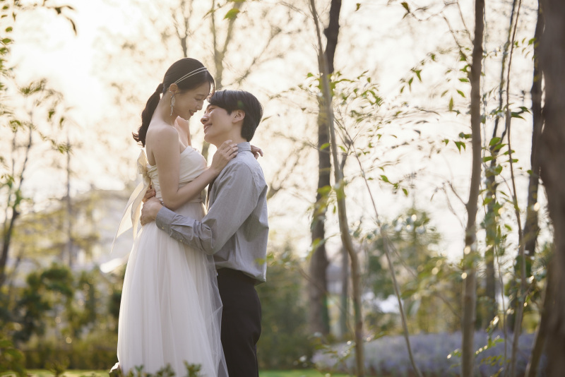 Studio Merlin_庭園で撮影できる