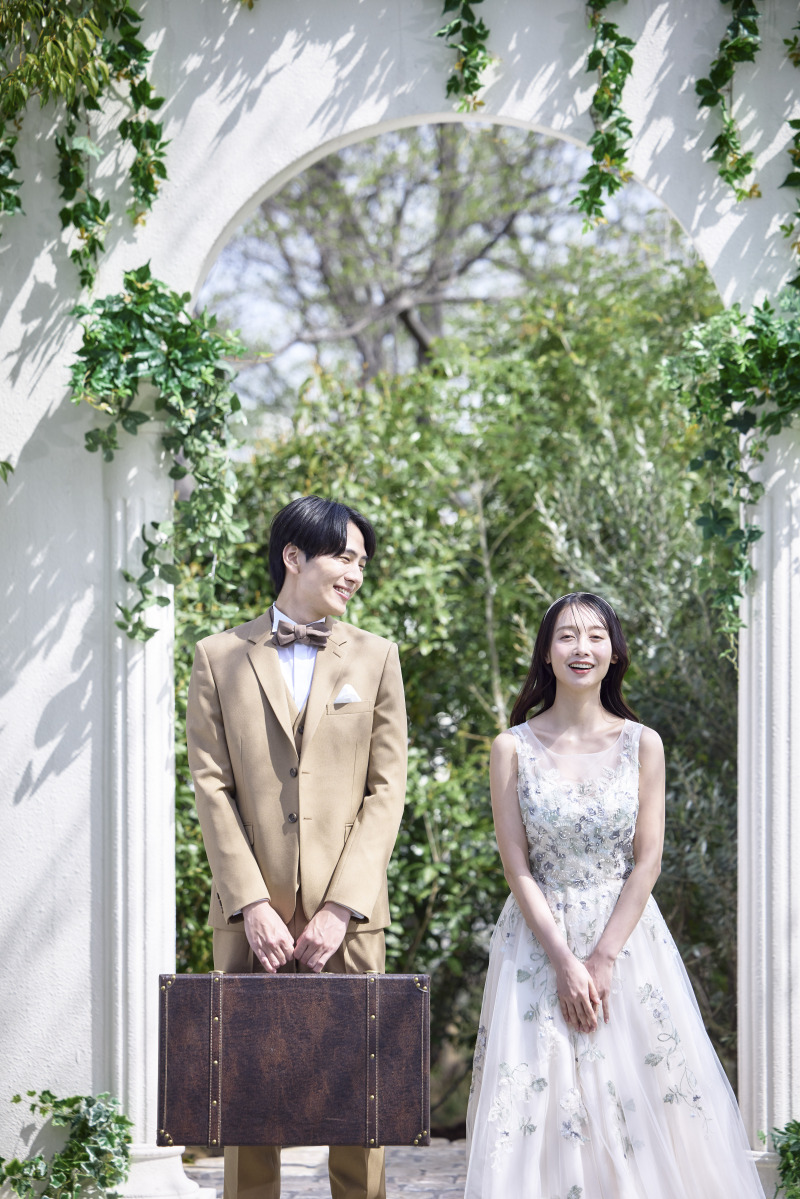 Studio Merlin_ガーデンで撮影できる