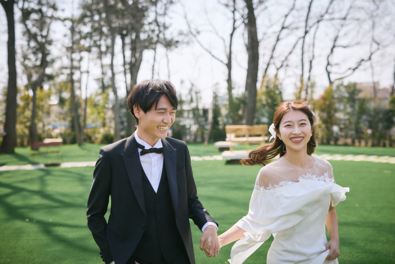 Studio Merlin_ガーデンで撮影できる