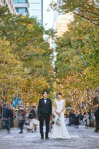 Studio Merlin_【ロケーション：ドレス】式場・東京駅・海ロケなど