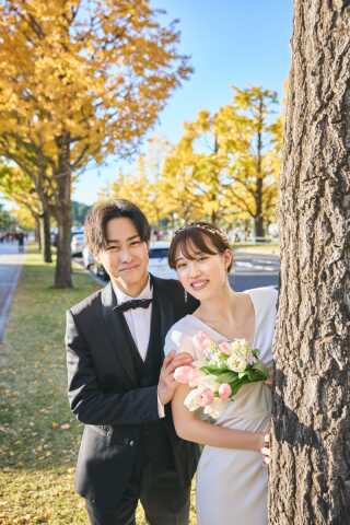 Studio Merlin_【ロケーション：ドレス】式場・東京駅・海ロケなど