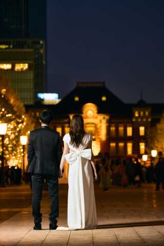 Studio Merlin_【ロケーション：ドレス】式場・東京駅・海ロケなど