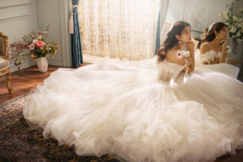 【韓国レタッチ付き】ライトプラン※洋装1点*スタジオ撮影*チャペル撮影付