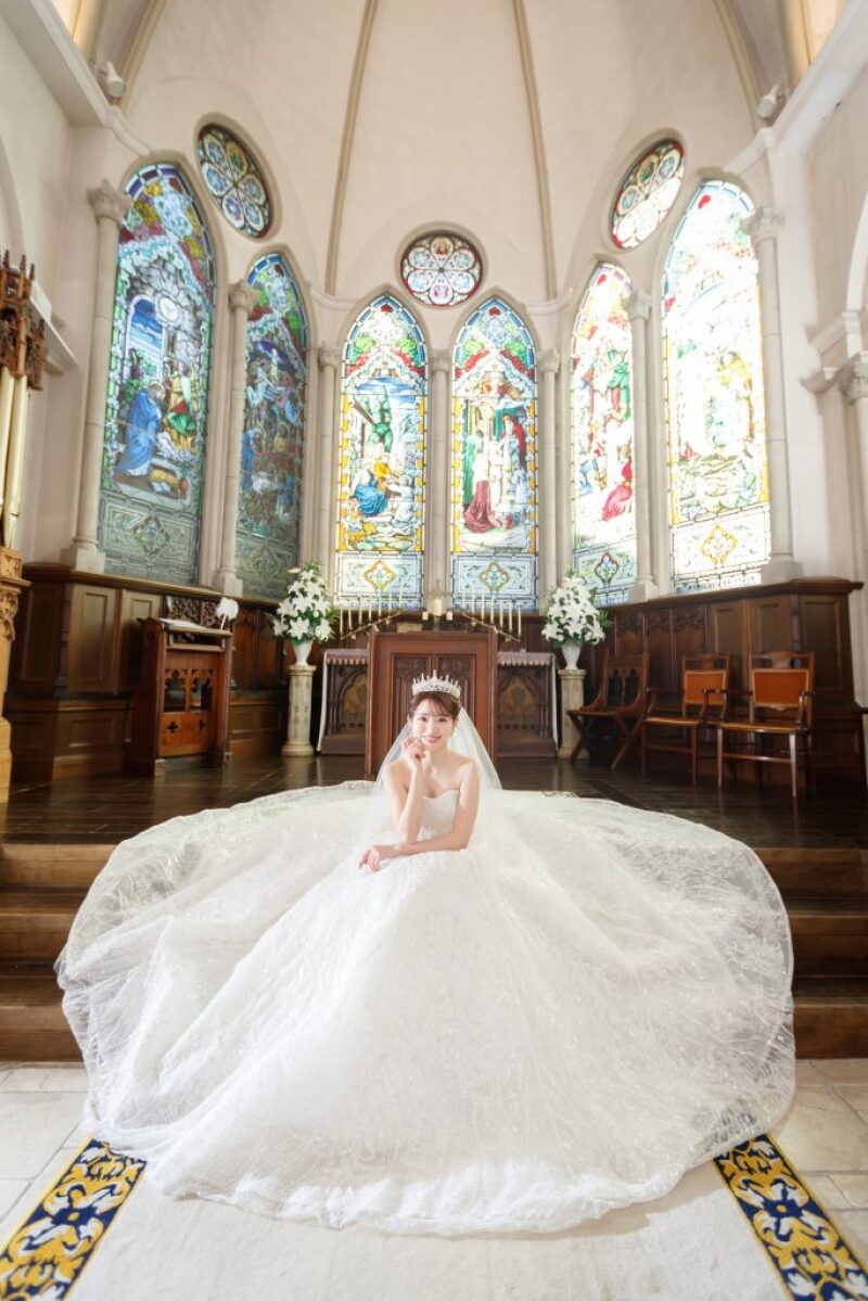 【フォトレイト限定 先着3組様まで】洋装1着撮影*大聖堂撮影*撮影数＋データ増量*アルバム10P付き！