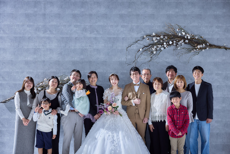 【感謝プラン】撮影2シーン＋家族記念撮影