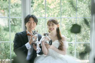 ペットと一緒に結婚写真　【ご相談会ご予約受付中】