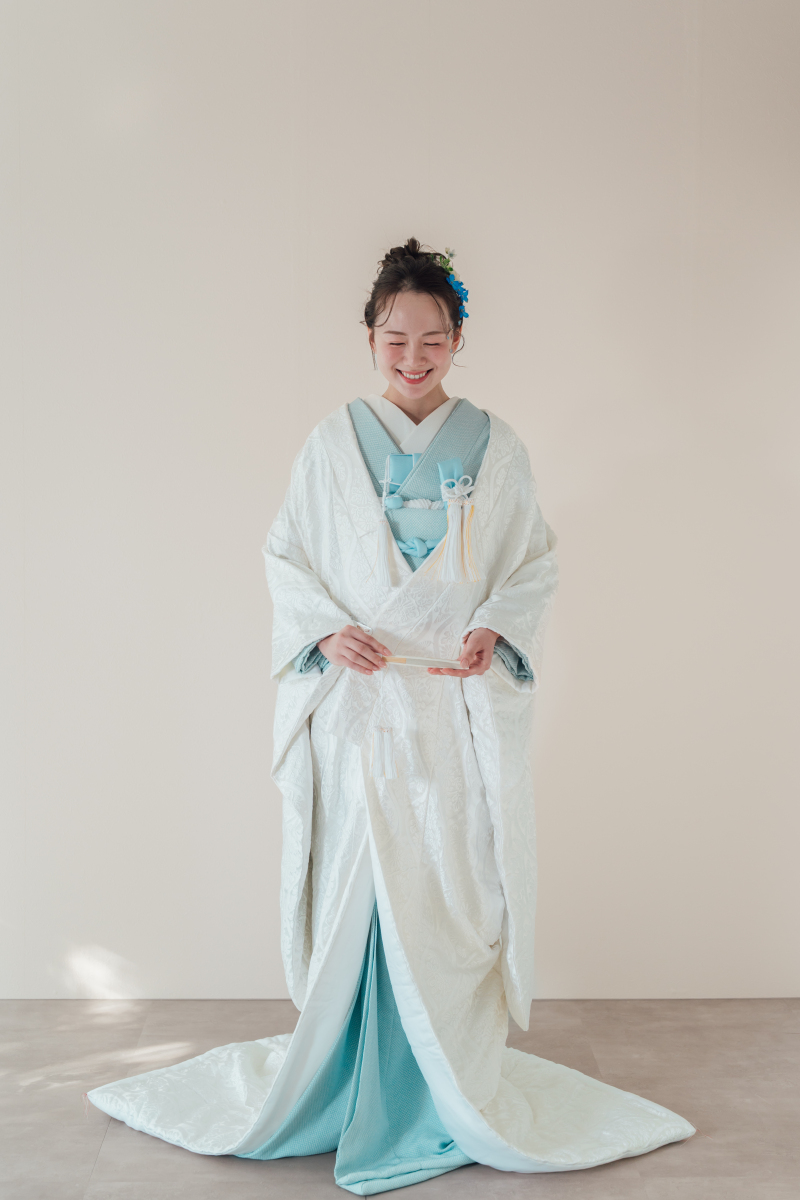 白無垢（掛下ブルー）