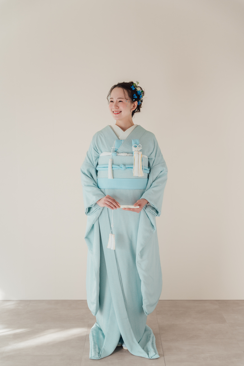 白無垢（掛下ブルー）