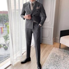 Lサイズツーピースダブルグレータキシード