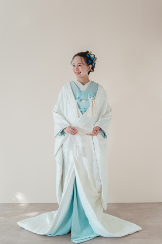 白無垢（掛下ブルー）