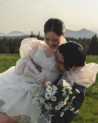 韓国風ミニドレス