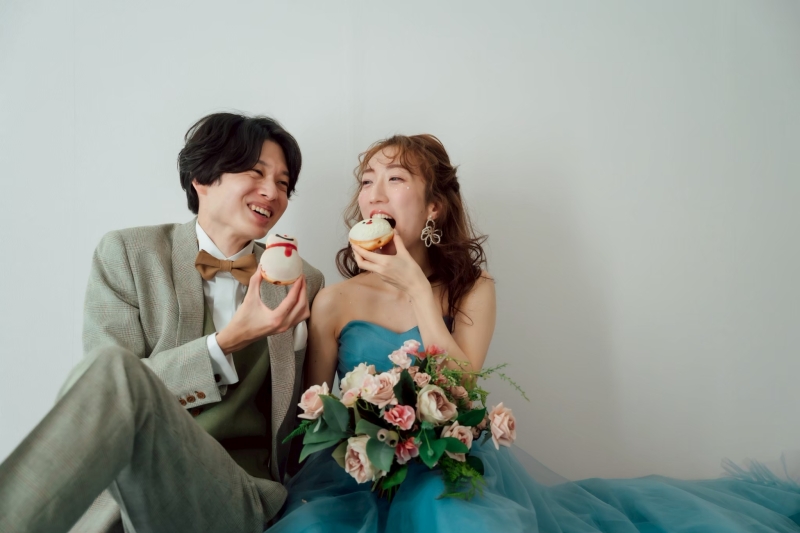 ドーナツも一緒に