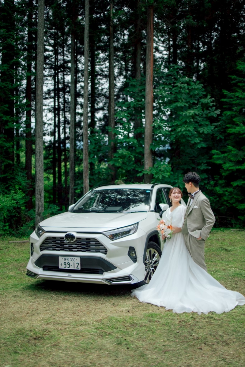愛車とともに